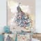 Designart - Butterfly Peacock - Cottage Premium Canvas Wall Art